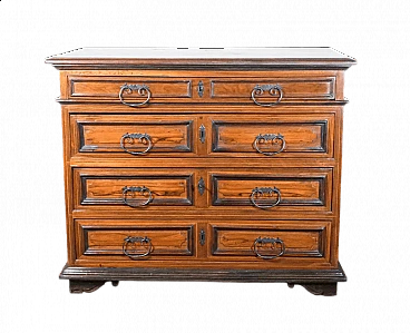 Comò canterano Luigi XIV in legno, '700