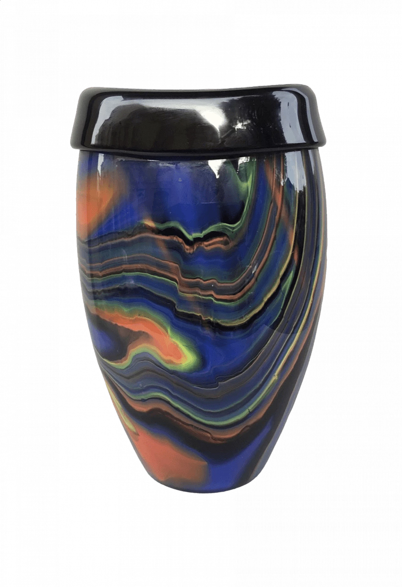 Murano glass vase by Missoni, 1990 10