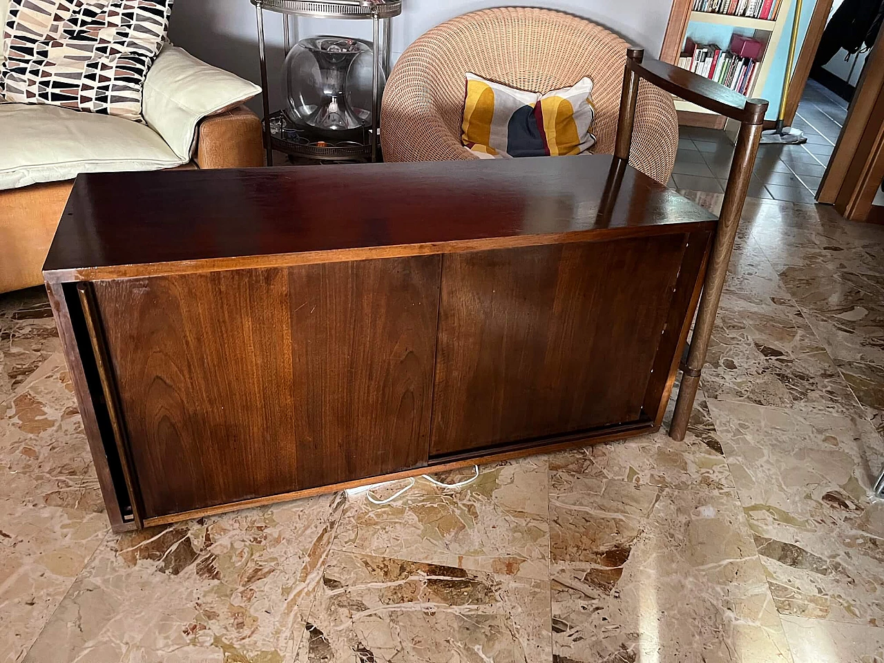 Credenza in palissandro di Hiroshi Fukuoh per Gavina, 1962 1261037