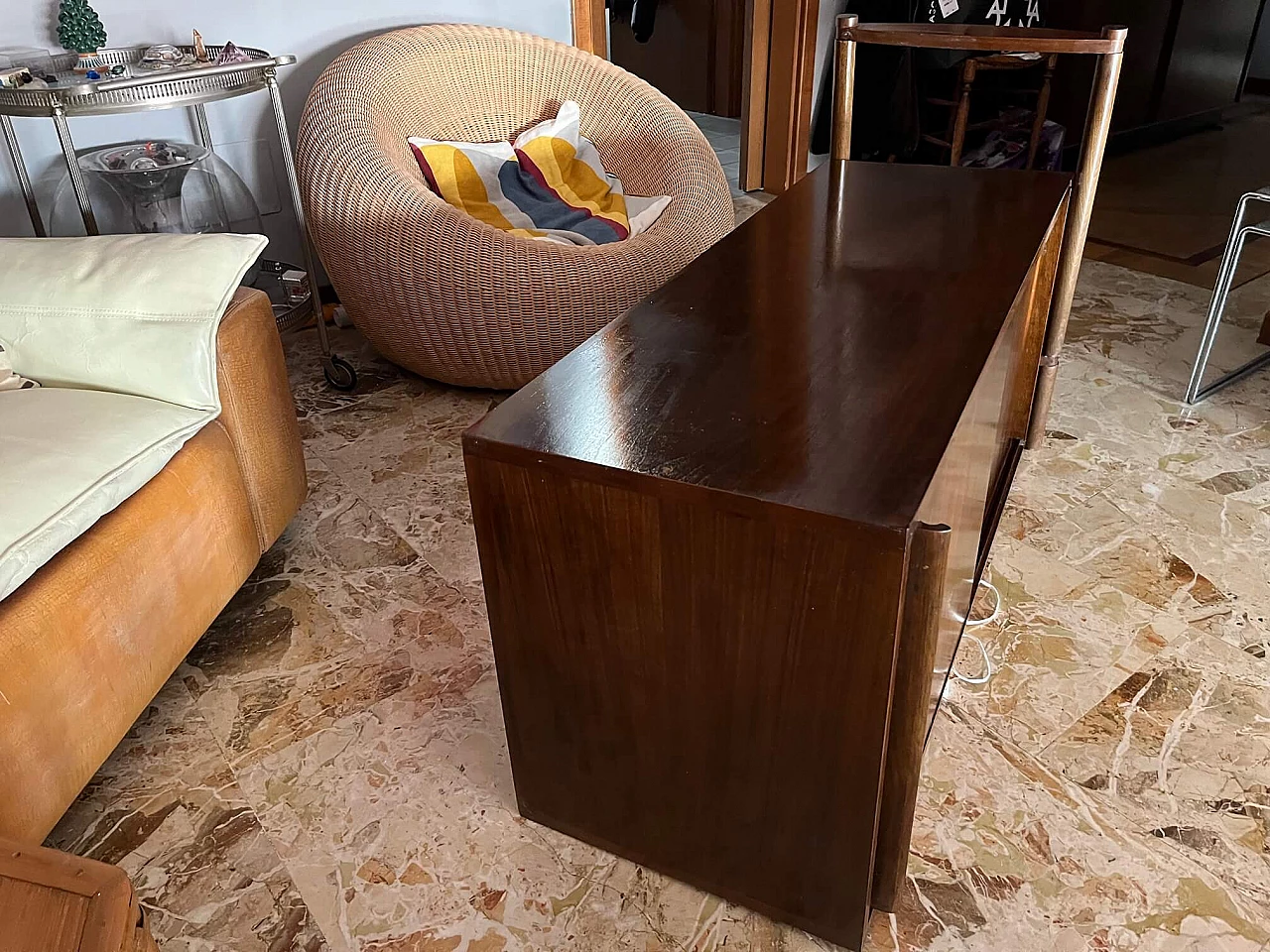 Credenza in palissandro di Hiroshi Fukuoh per Gavina, 1962 1261040