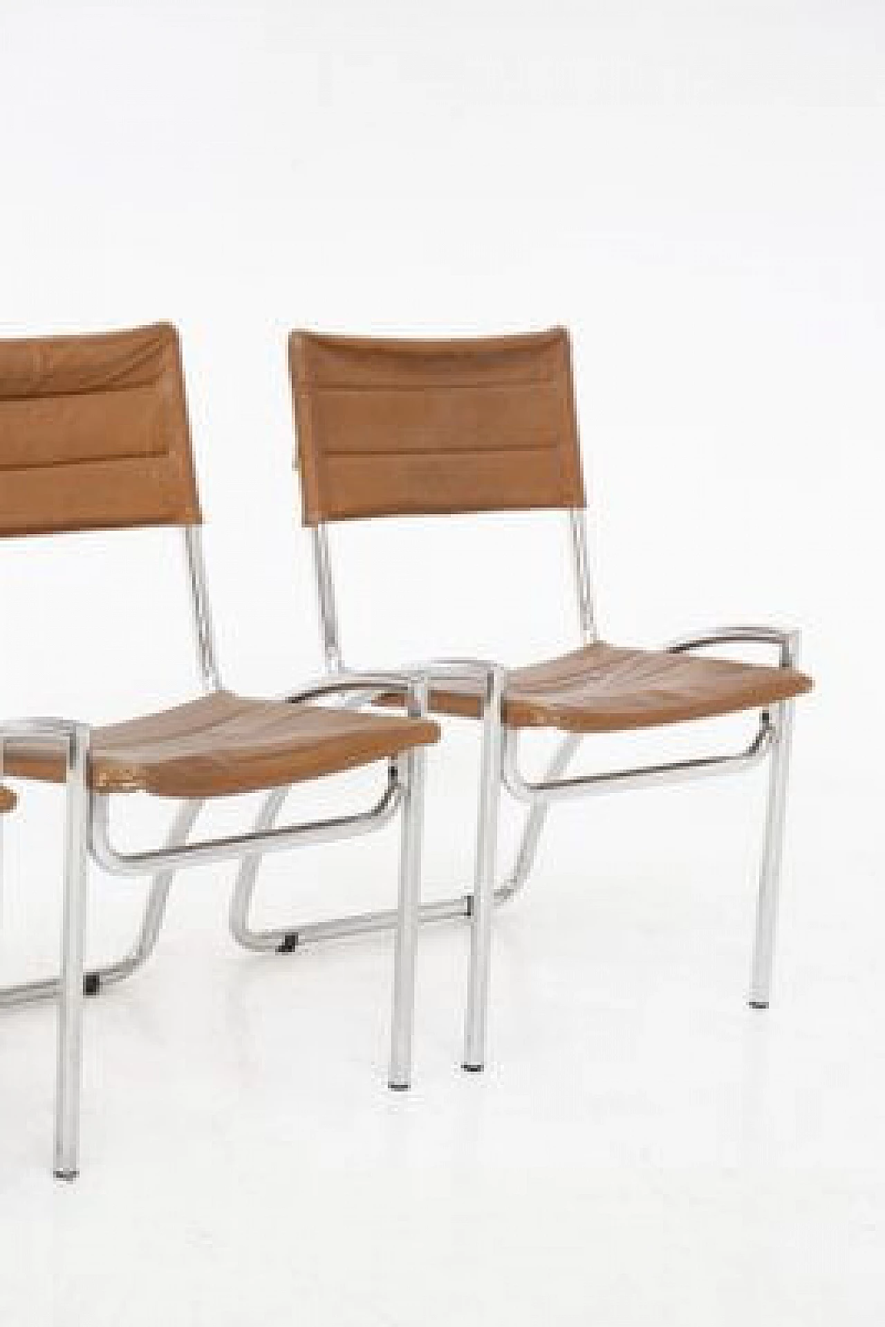 4 Lira Chairs by Gae Aulenti for Elam, 1950s 9