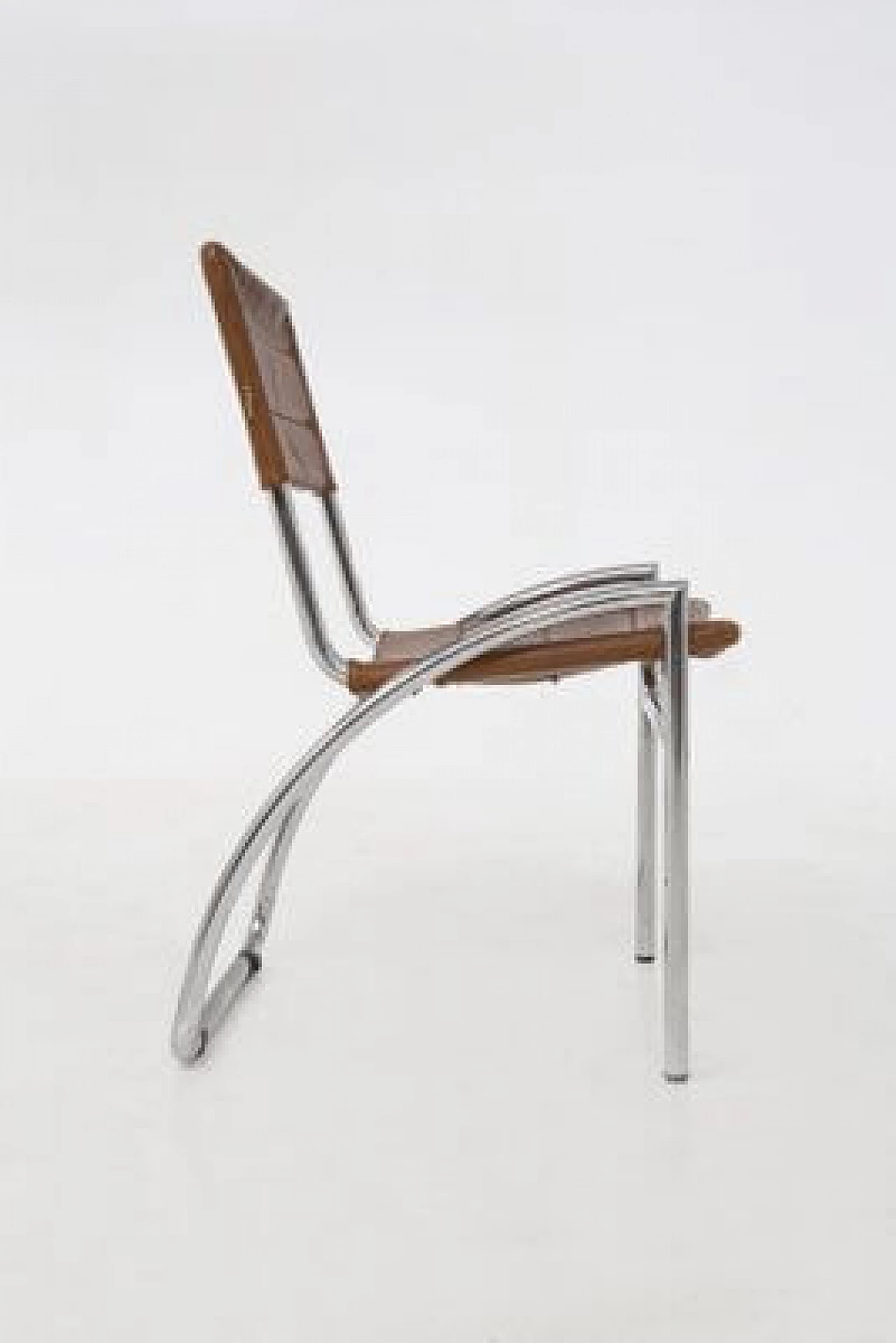 4 Lira Chairs by Gae Aulenti for Elam, 1950s 11