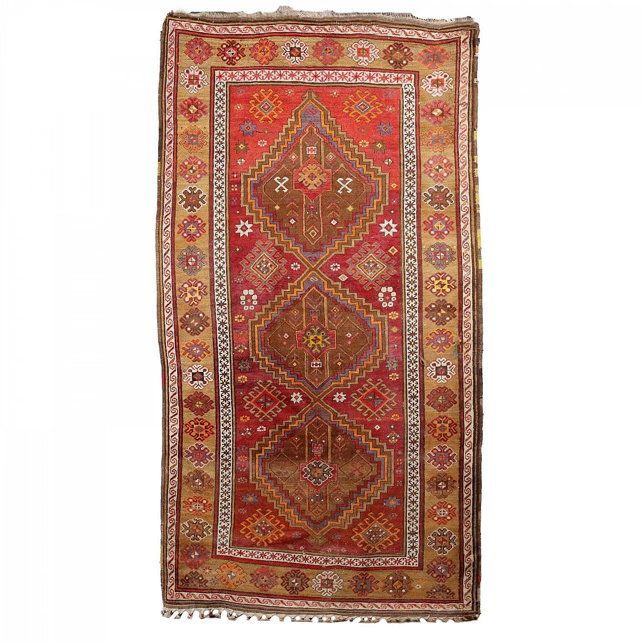 Kazak wool carpet, 1950s 1