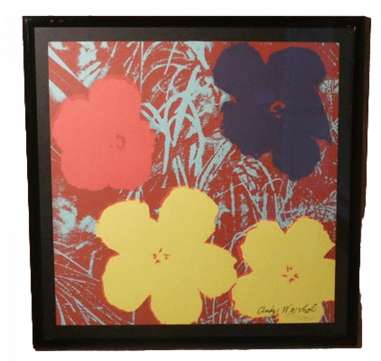 3 Lithographs Flowers 1534/2400 by Andy Warhol for CMOA, 1964 10