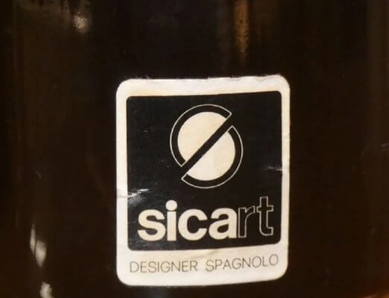 Coppia di vasi in ceramica smaltata di Angelo Spagnolo per Sicart, anni '70 9