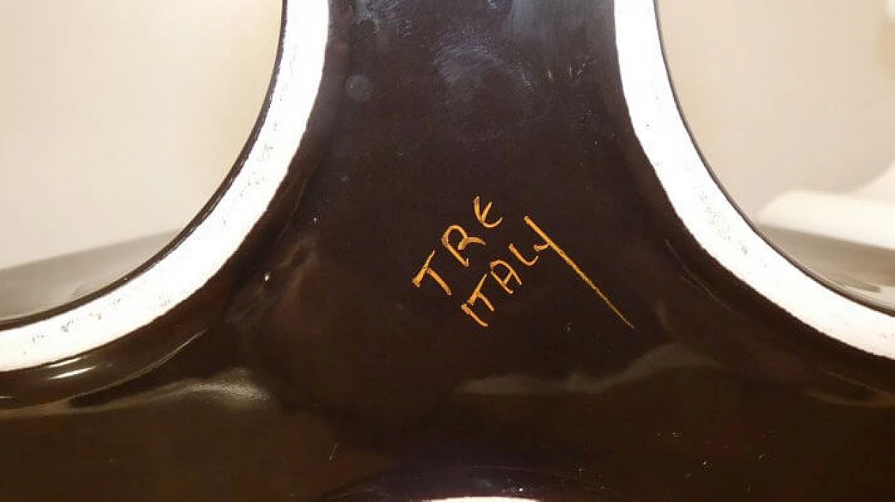 Coppia di vasi in ceramica smaltata di Angelo Spagnolo per Sicart, anni '70 10