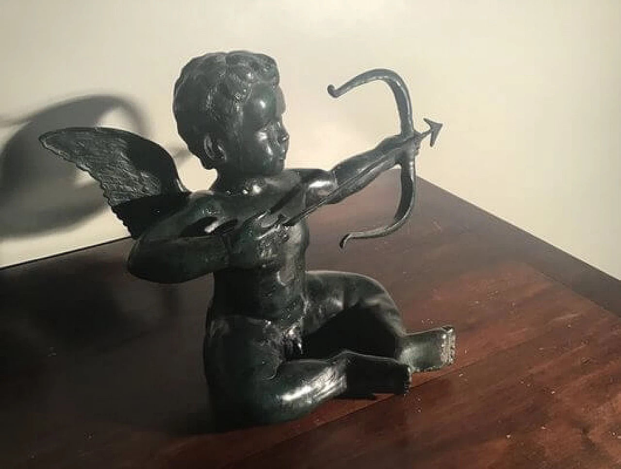 Art Deco bronze statue of Cupid, 1920s 3