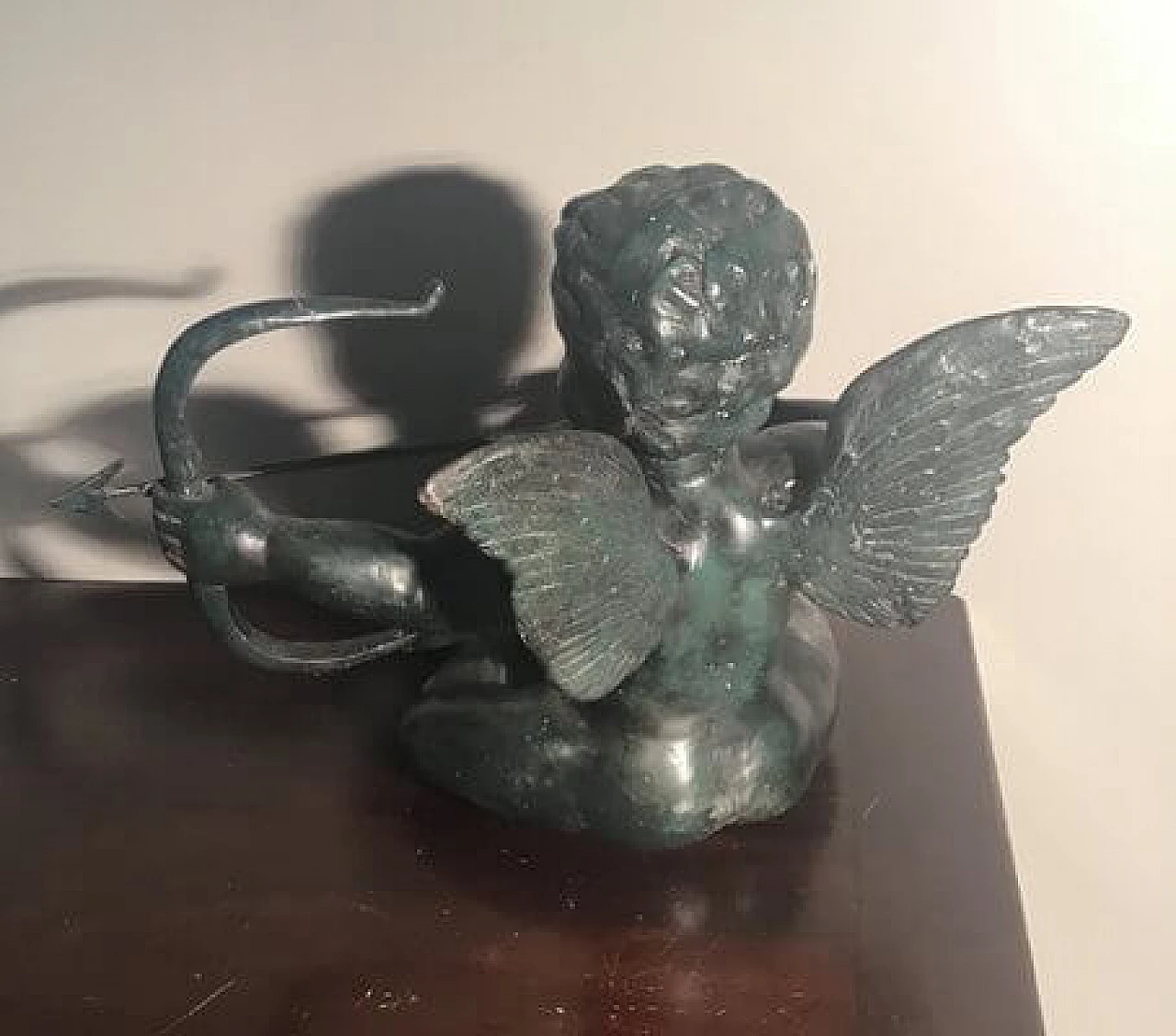 Art Deco bronze statue of Cupid, 1920s 4