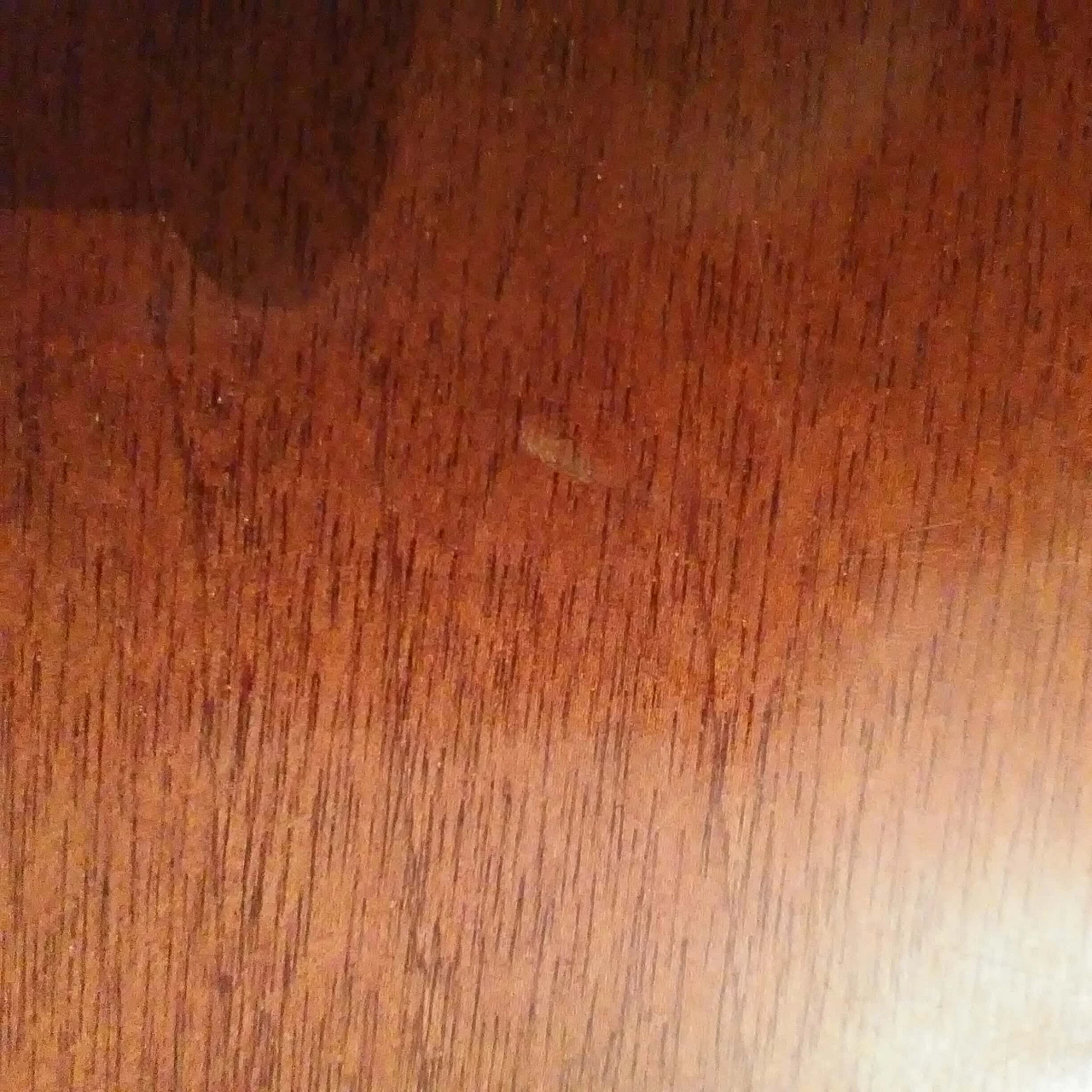 Tavolo in legno con profilo in ottone di Pierre Balmain, anni '80 11