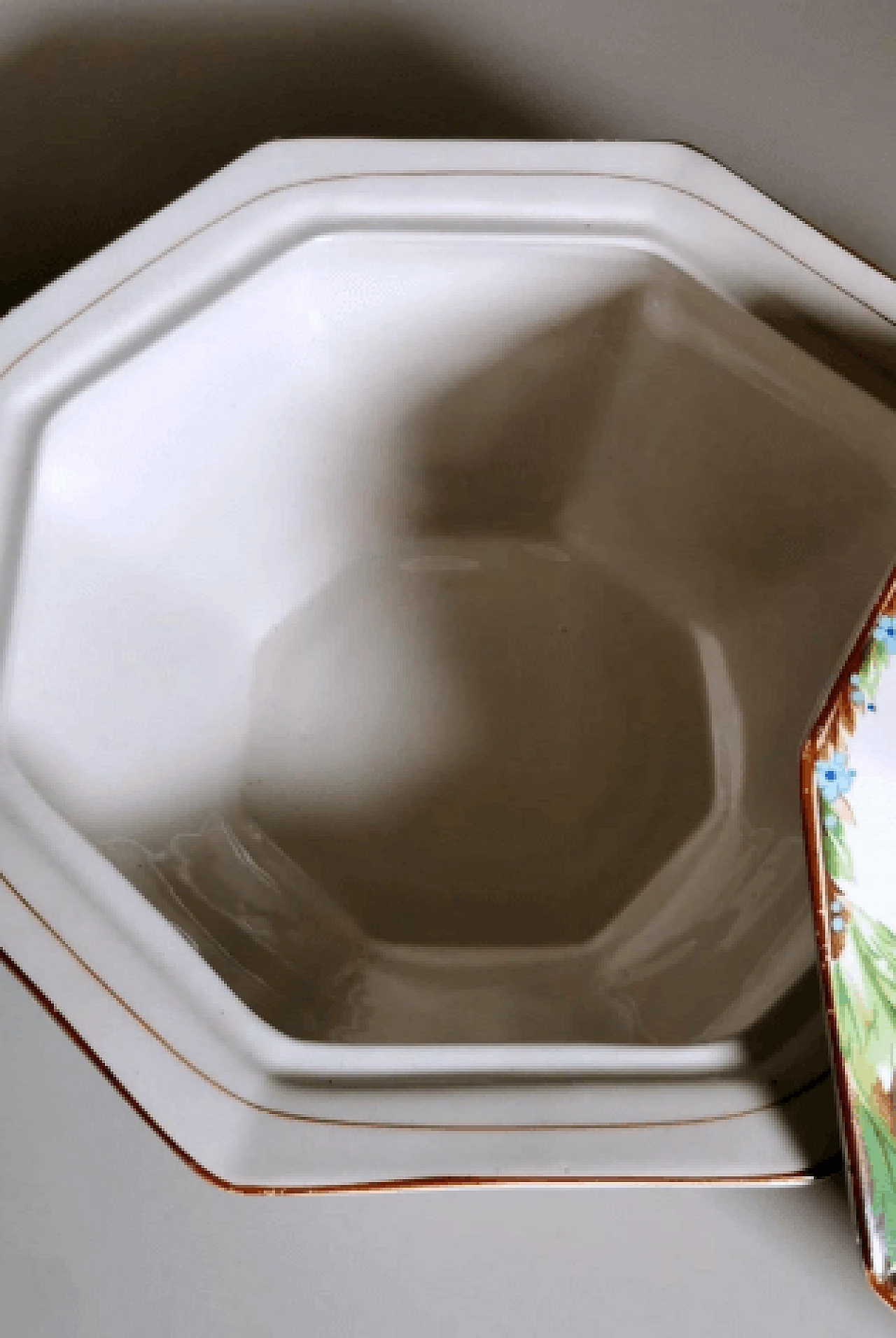 Pair of painted ceramic tureens by Arthur J. Wilkinson, 1940s 10