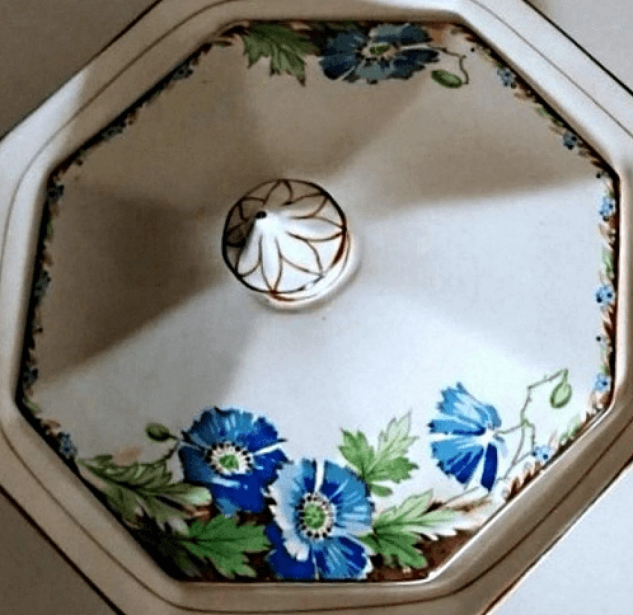 Pair of painted ceramic tureens by Arthur J. Wilkinson, 1940s 14