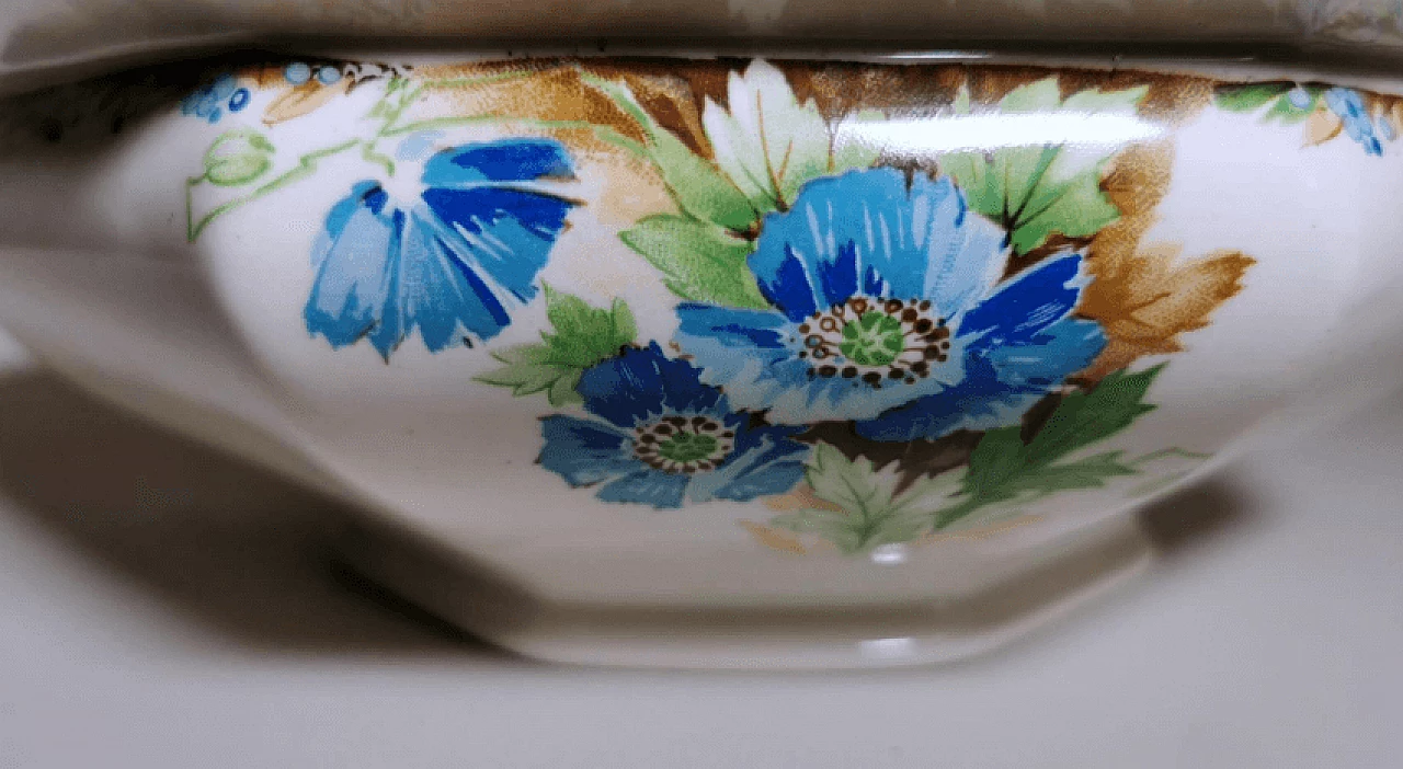 Pair of painted ceramic tureens by Arthur J. Wilkinson, 1940s 15