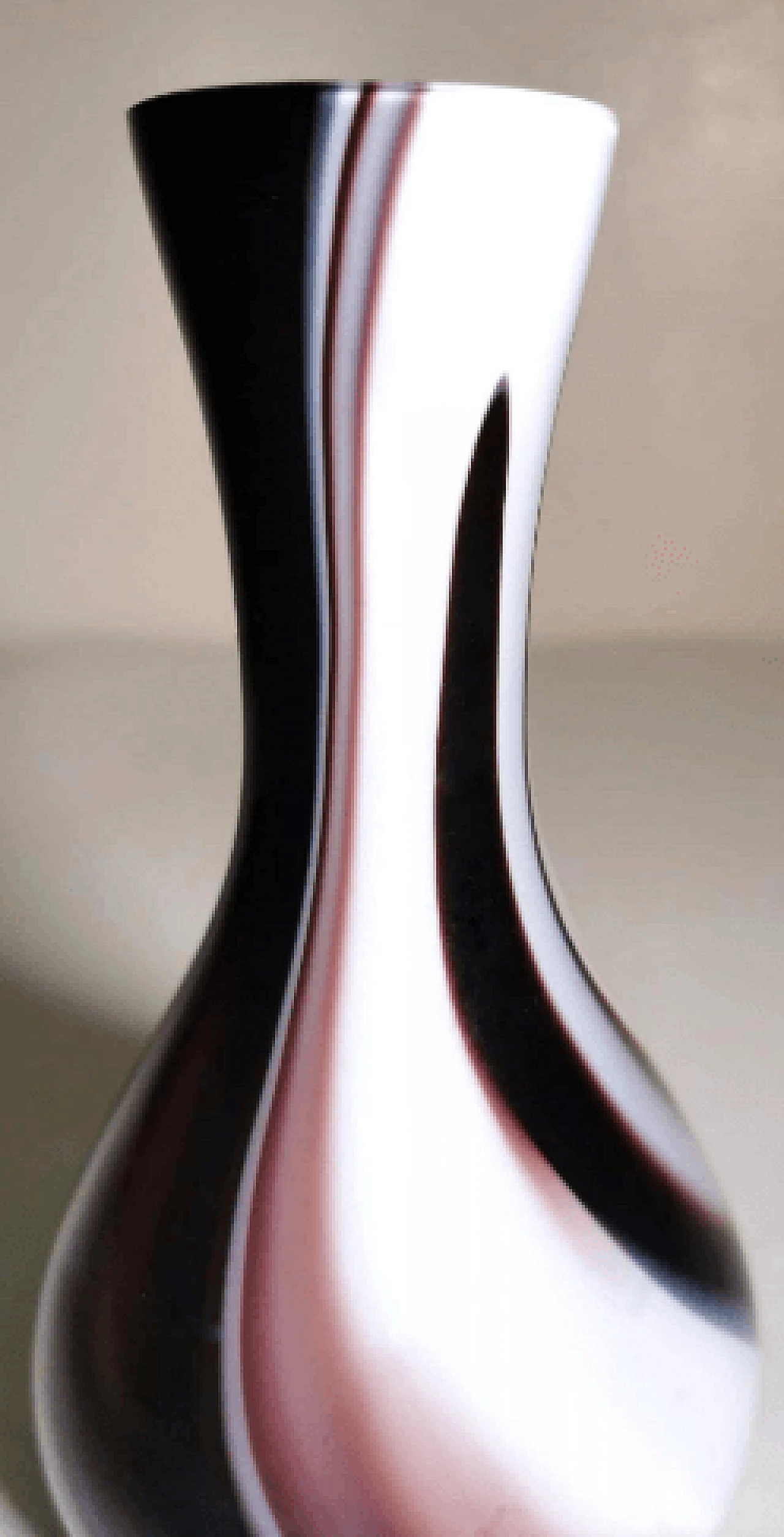 Vase in multicolor opaline Murano glass by Carlo Moretti, 1970s 6