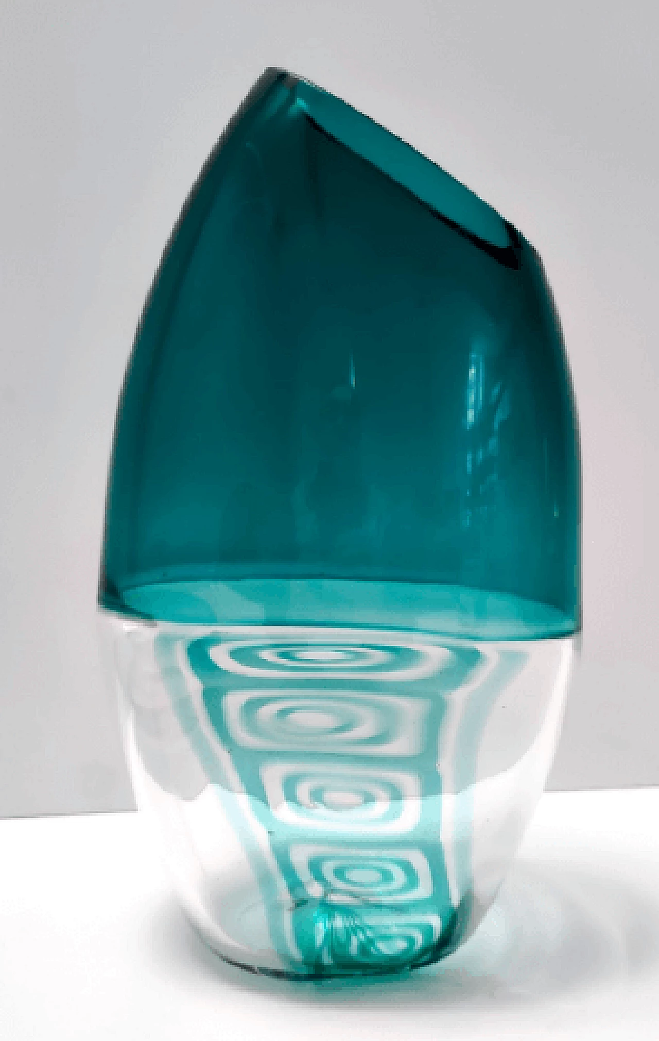 Vase and plate in Murano glass by La Murrina, 1980s 6