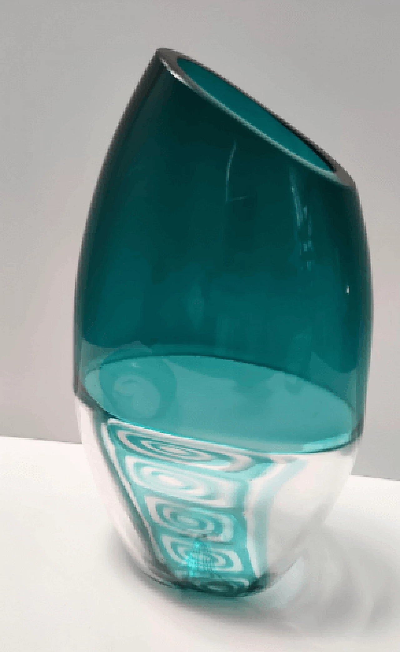 Vase and plate in Murano glass by La Murrina, 1980s 7