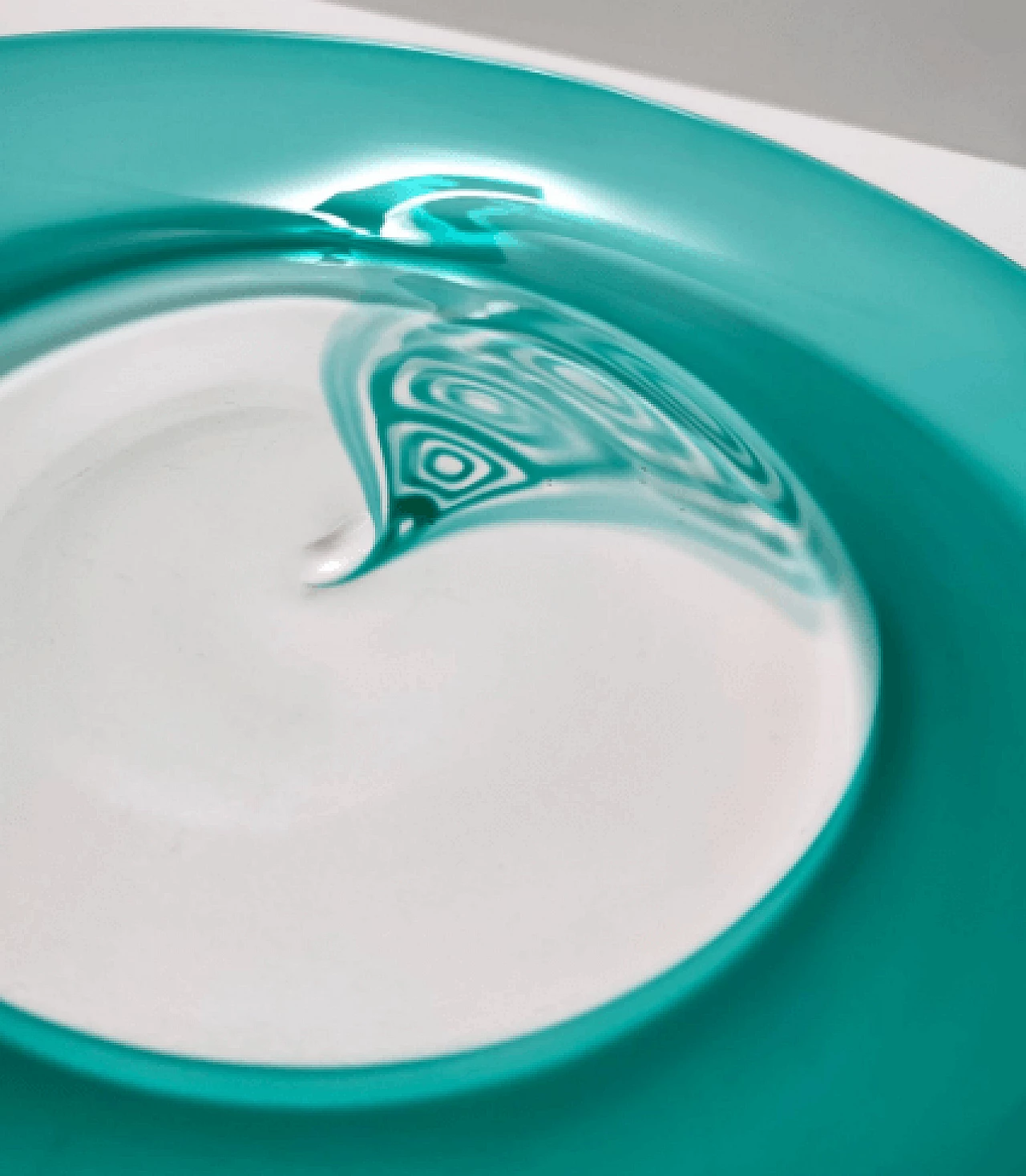 Vase and plate in Murano glass by La Murrina, 1980s 11