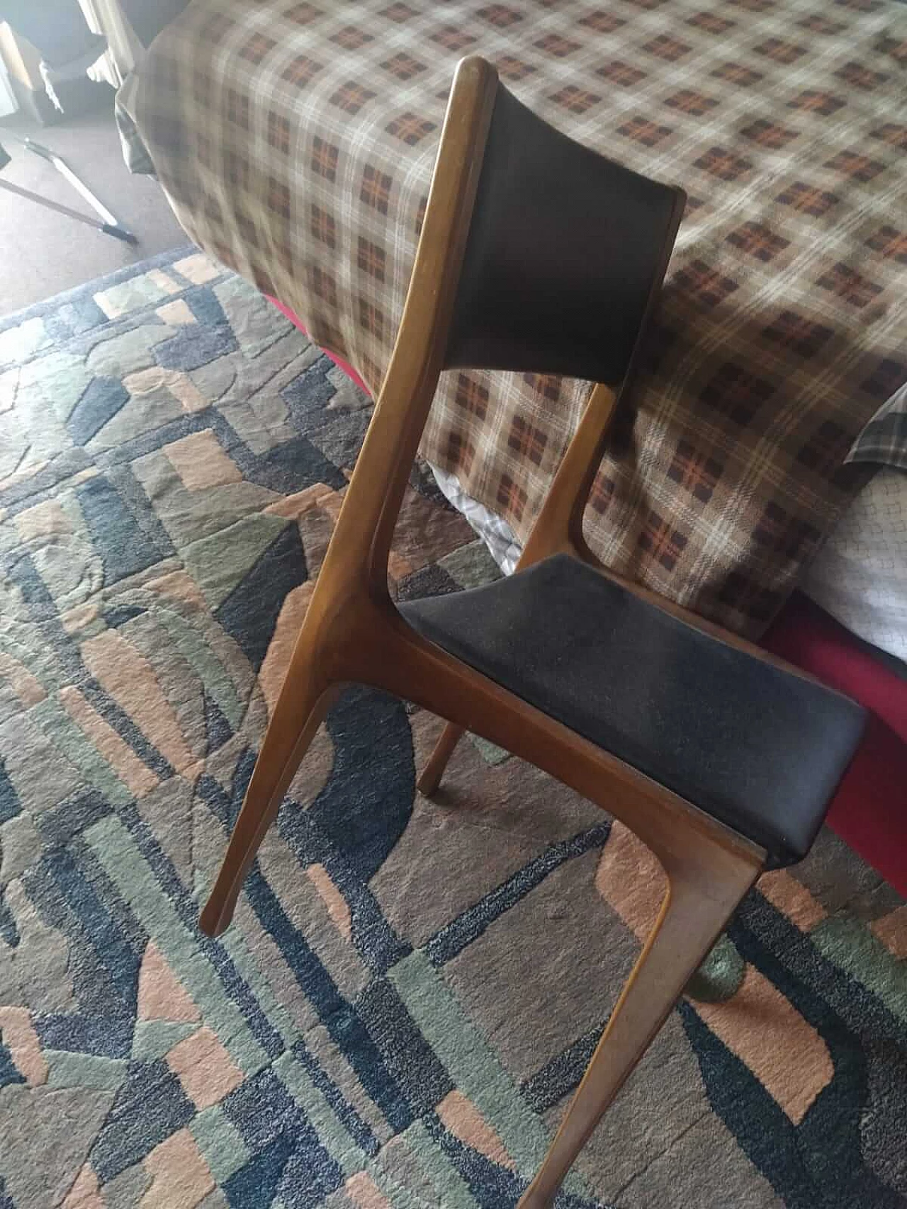 Coppia di sedie 693 di Carlo de Carli per Cassina, anni '60 1