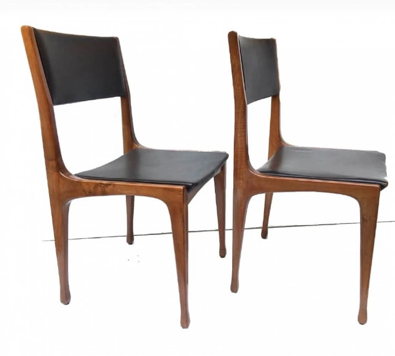 Pair of chairs 693 by Carlo de Carli for Cassina, 1960s 3