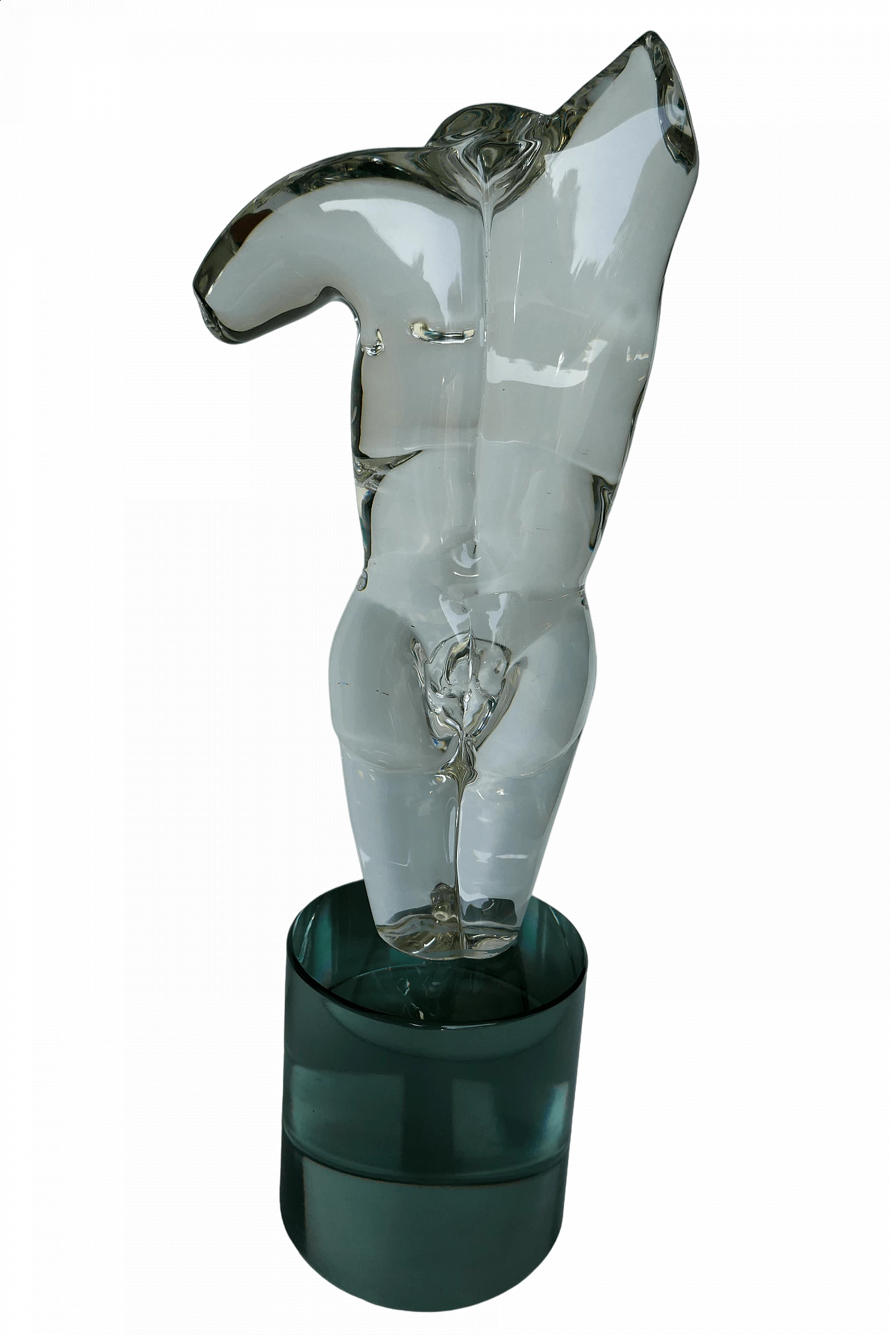 Scultura in vetro attribuita a Pino Signoretto, anni '80 8