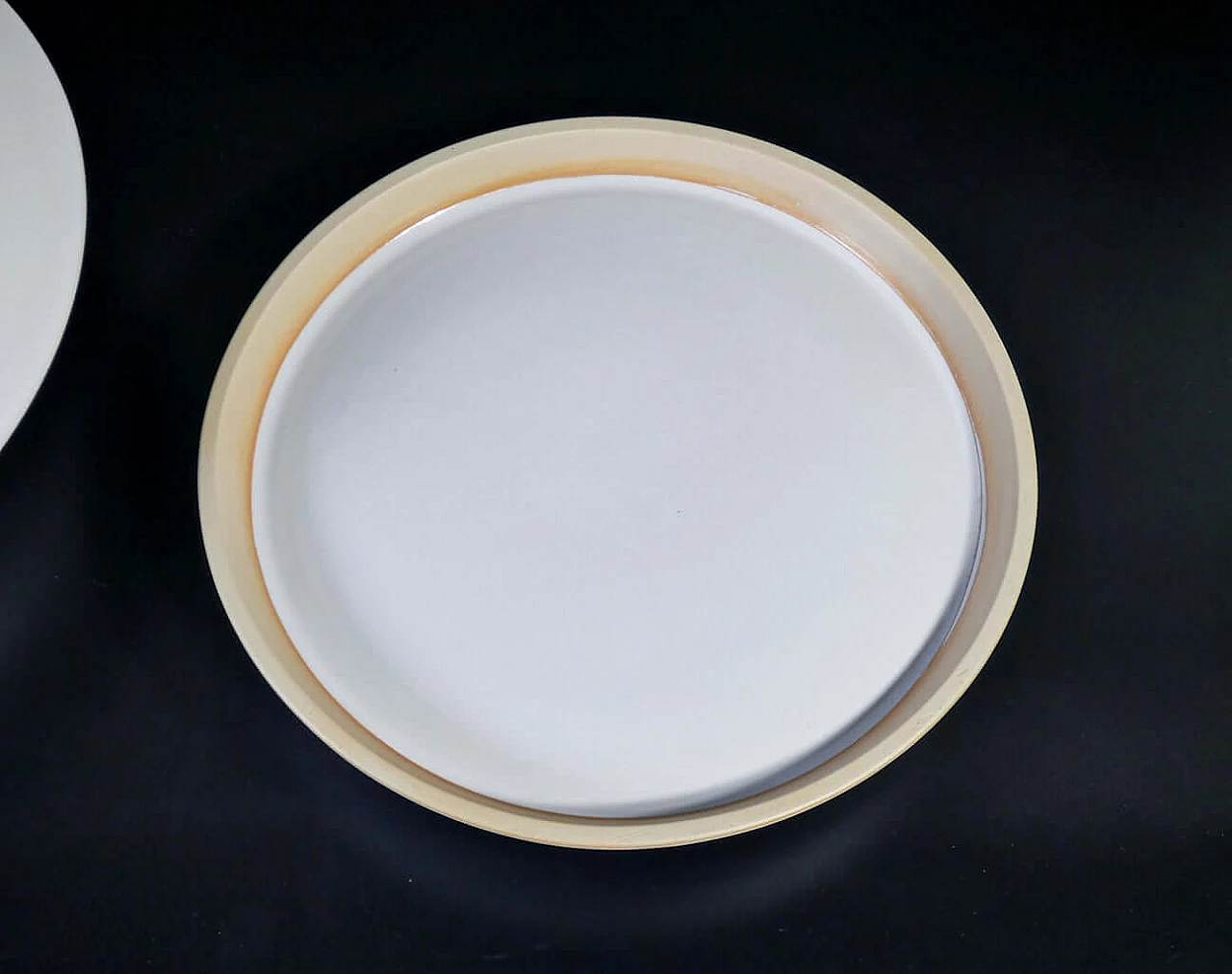 Vaso in ceramica lavorata al tornio di Franco Bucci per Laboratorio Pesaro, anni '60 7