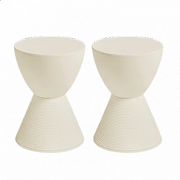 Coppia di sgabelli Prince Aha di Philippe Starck per Kartell, anni '90