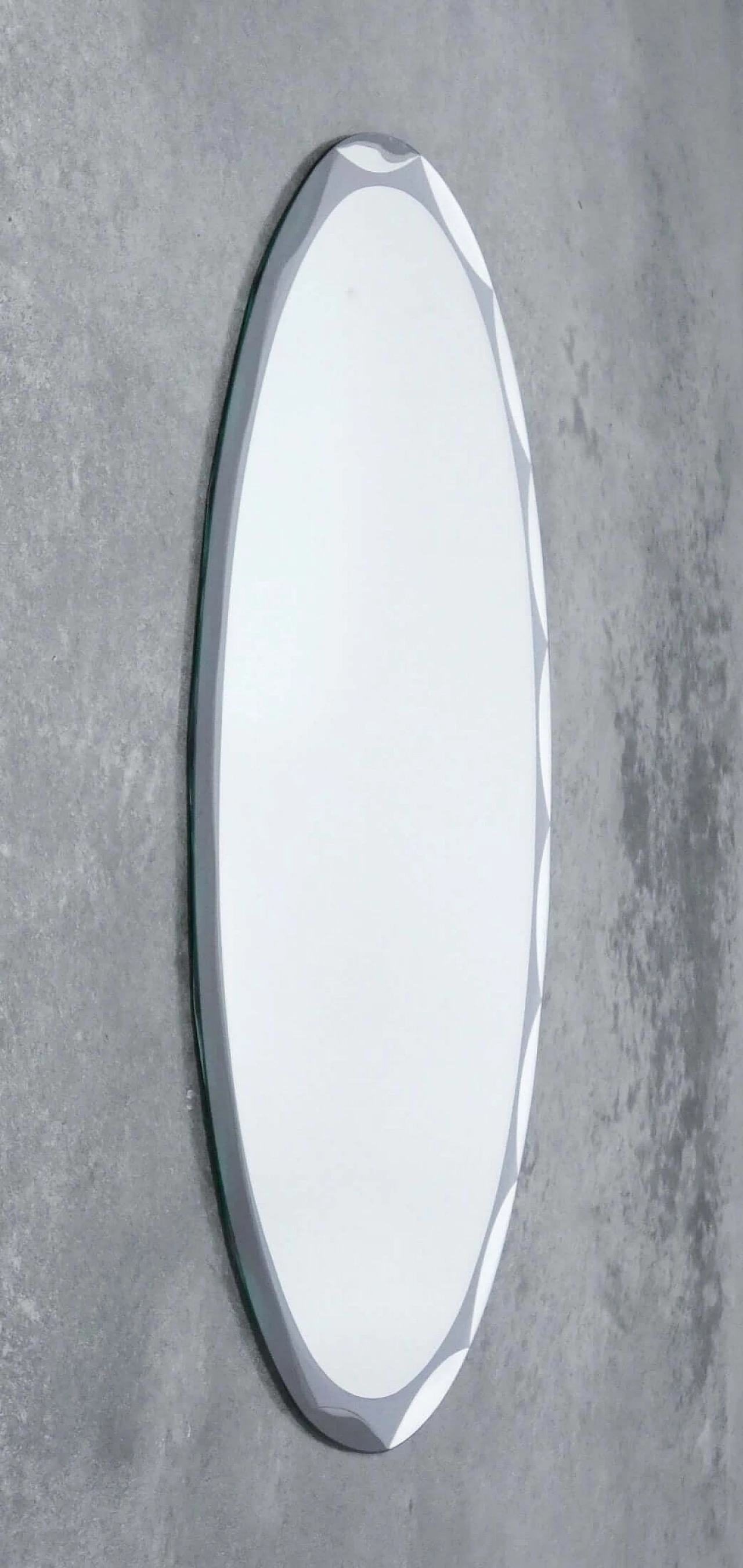 Specchio da parete di Metalvetro  Galvorame, 1970 2
