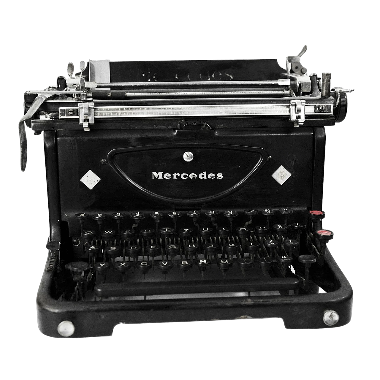 Macchina da scrivere Mercedes 6 di Mercedes Büromaschinen-Werke A.G., anni '30 12