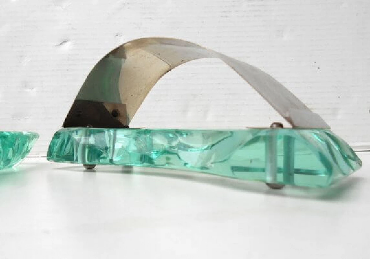 Coppia di accessori da scrivania di Pietro Chiesa per Fontana Arte, anni '30 5