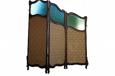 Folding screen attributed to Paul Sormani, mid-19th century