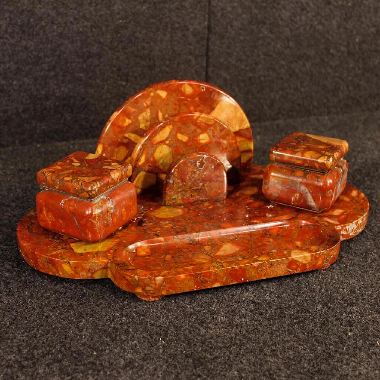 Art Deco marble inkwell, 1920s 1