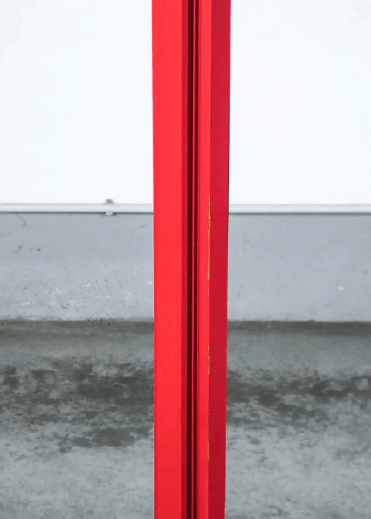 Attaccapanni in legno laccato rosso di Carlo De Carli per Fiarm, anni '60 9