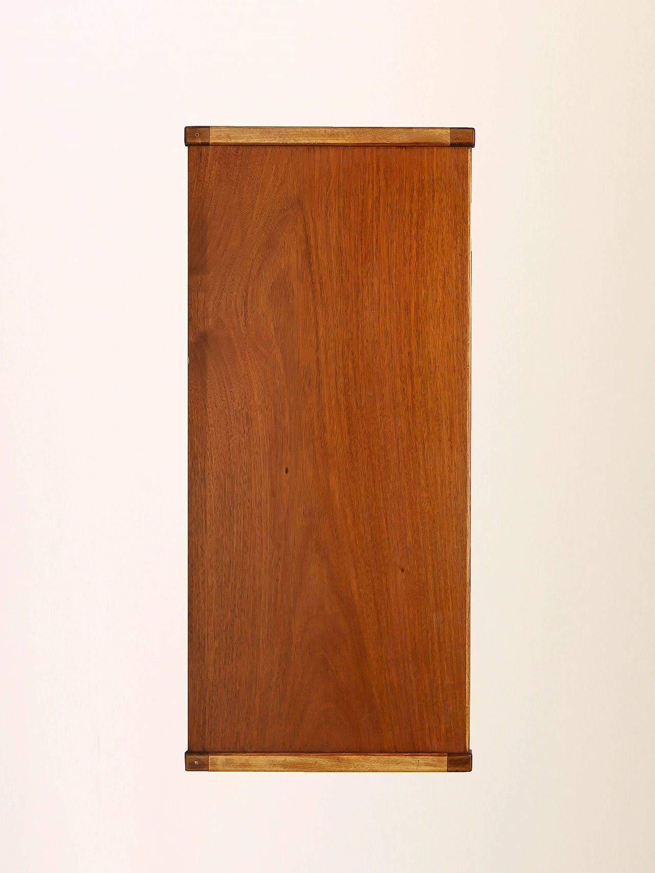 Mobile in teak per giradischi e vinili con ante a scomparsa, anni '50 14