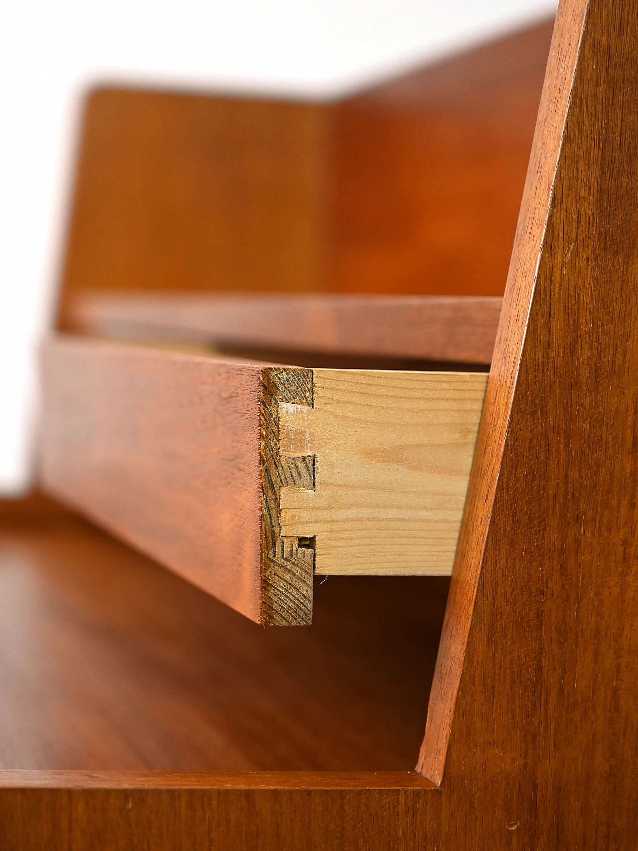 Scandinavian teak secretaire, 1960s 7