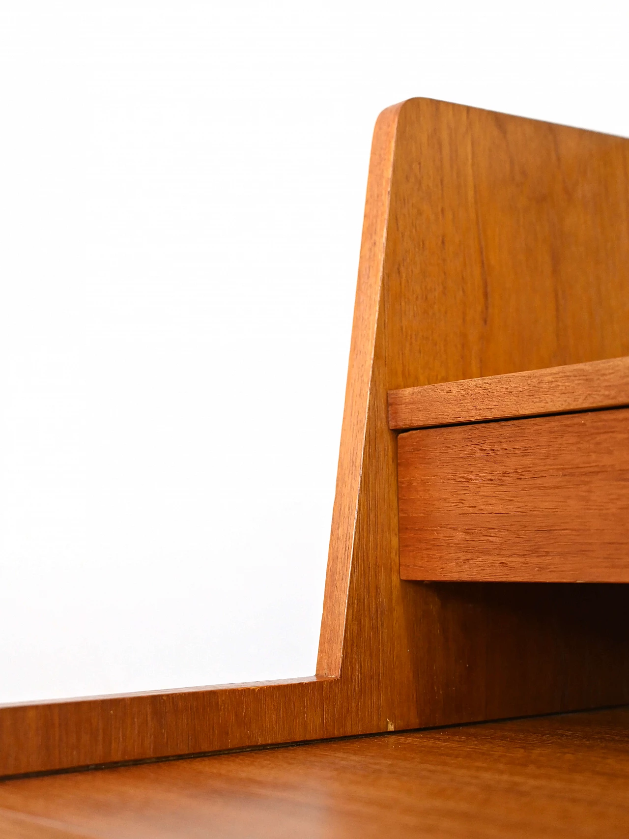 Scandinavian teak secretaire, 1960s 12