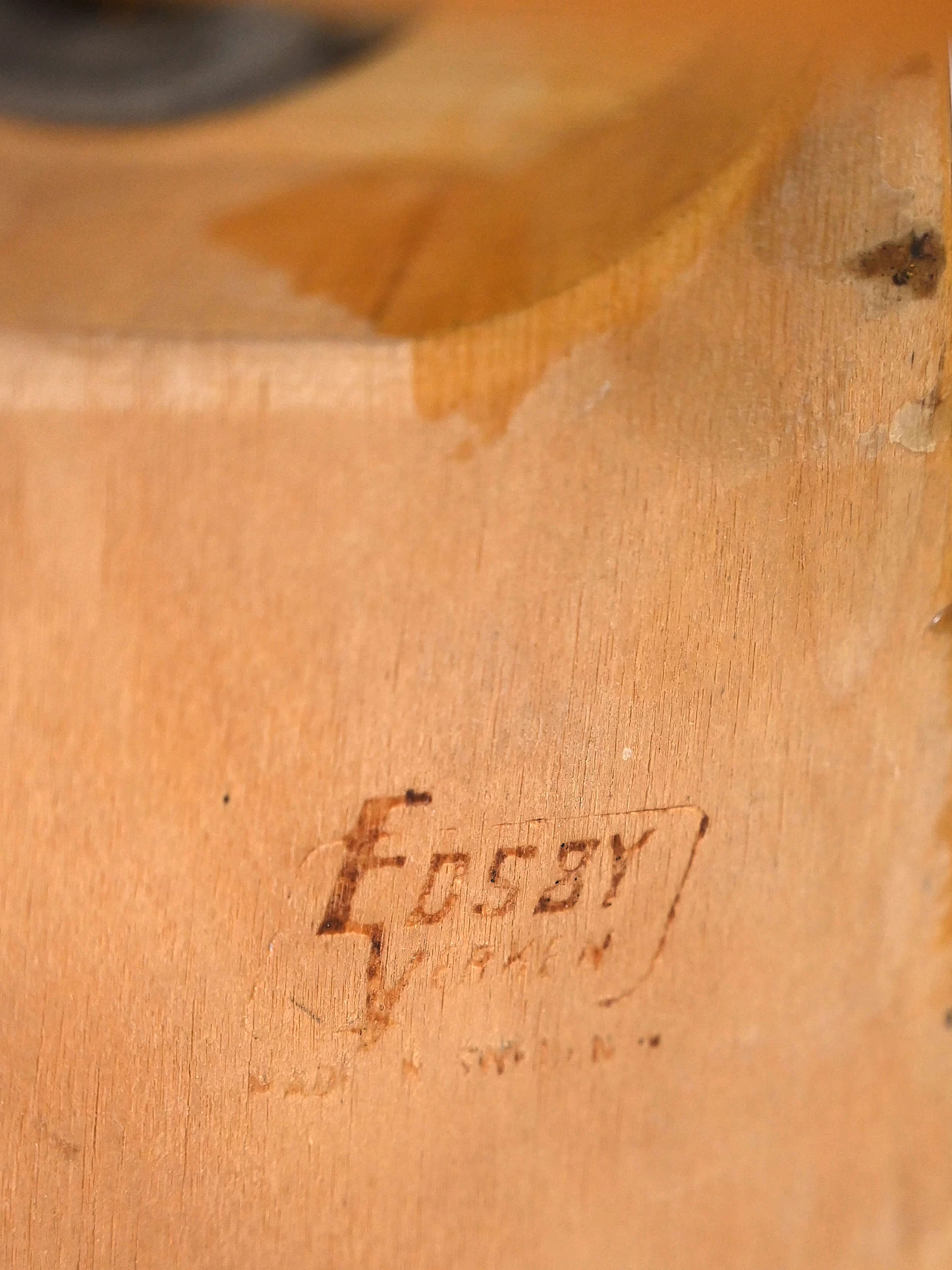 Pair of Pinnstol birch and teak chairs for Edsby Verken, 1960s 14