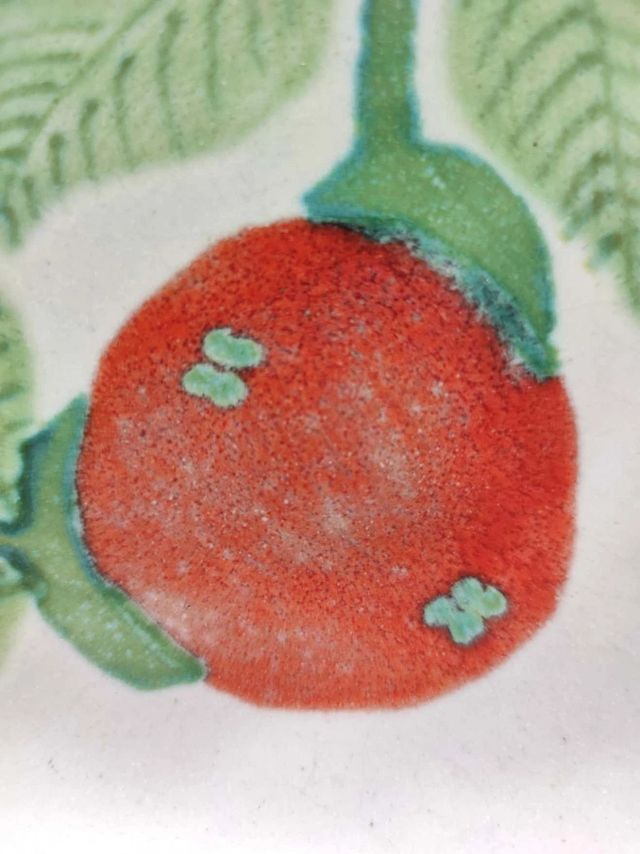 6 Handmade terracotta square plates by De Simone, 1964 8