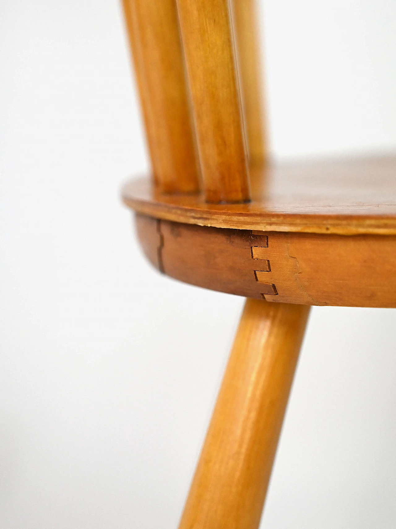 Pair of Pinnstol chairs in wood, 1960s 10
