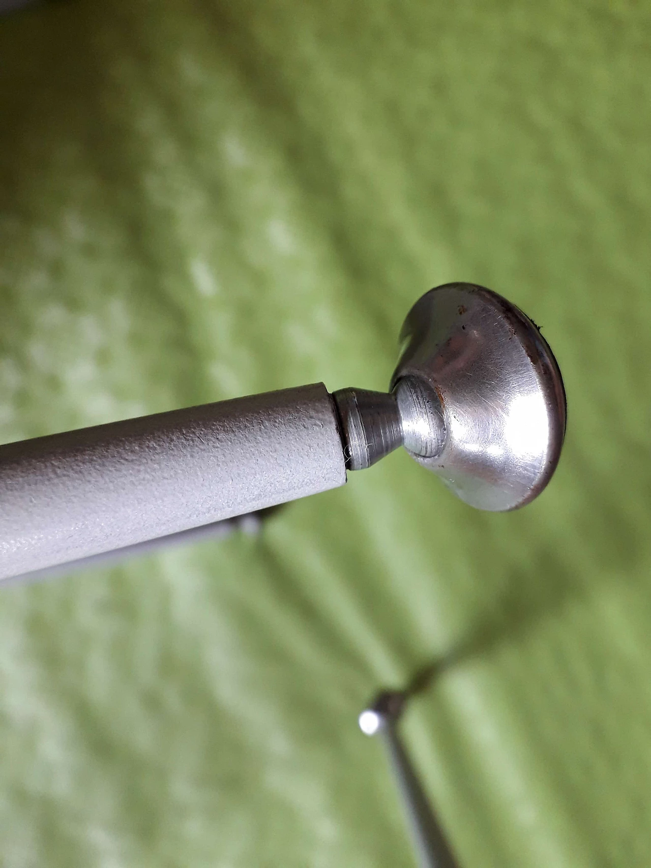 4 Sedie in ferro con seduta in ciliegio di Calligaris, anni '80 4