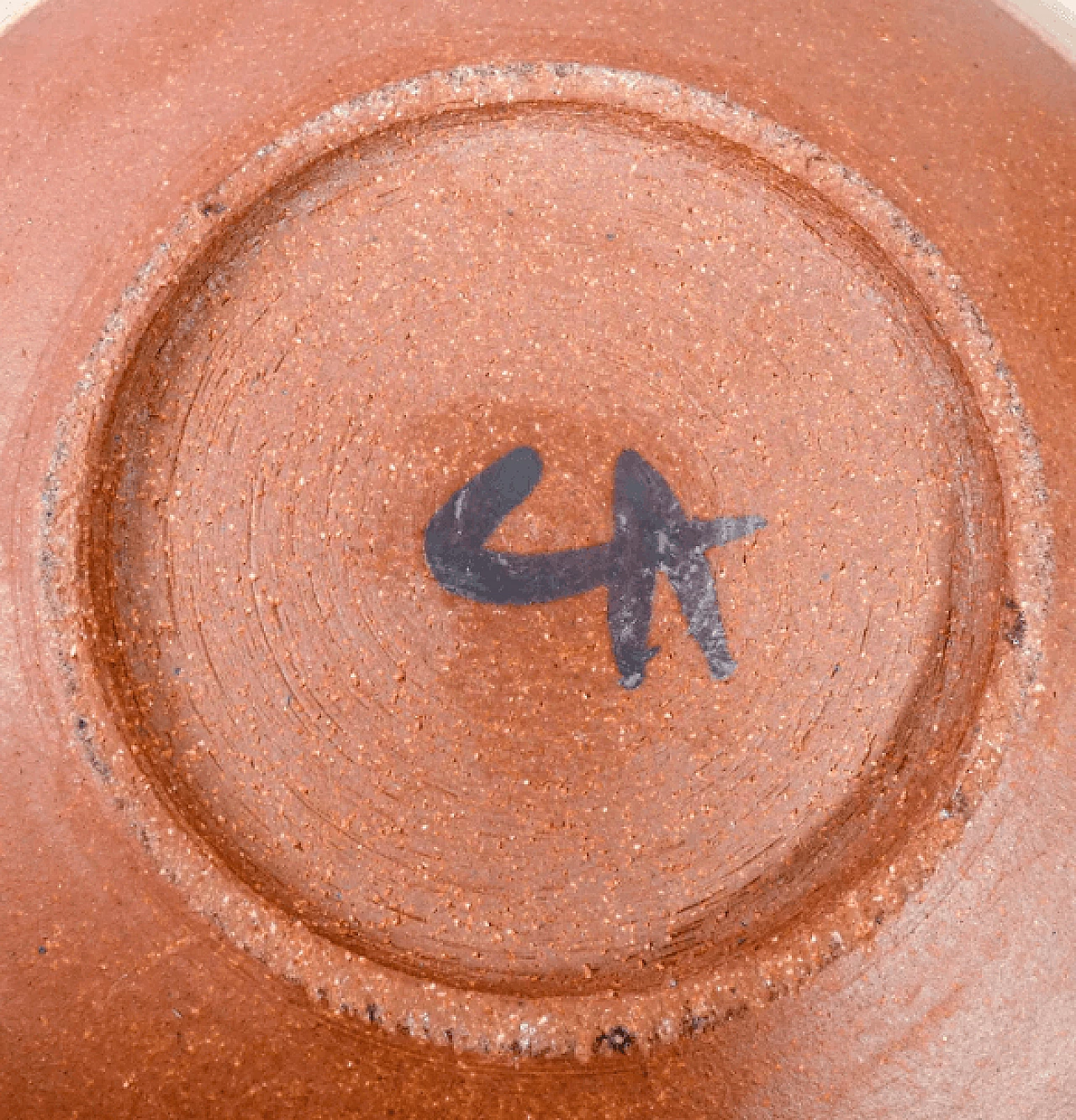 Bowl in glazed terracotta by Nanni Valentini for Arcore Ceramica, 1950s 8