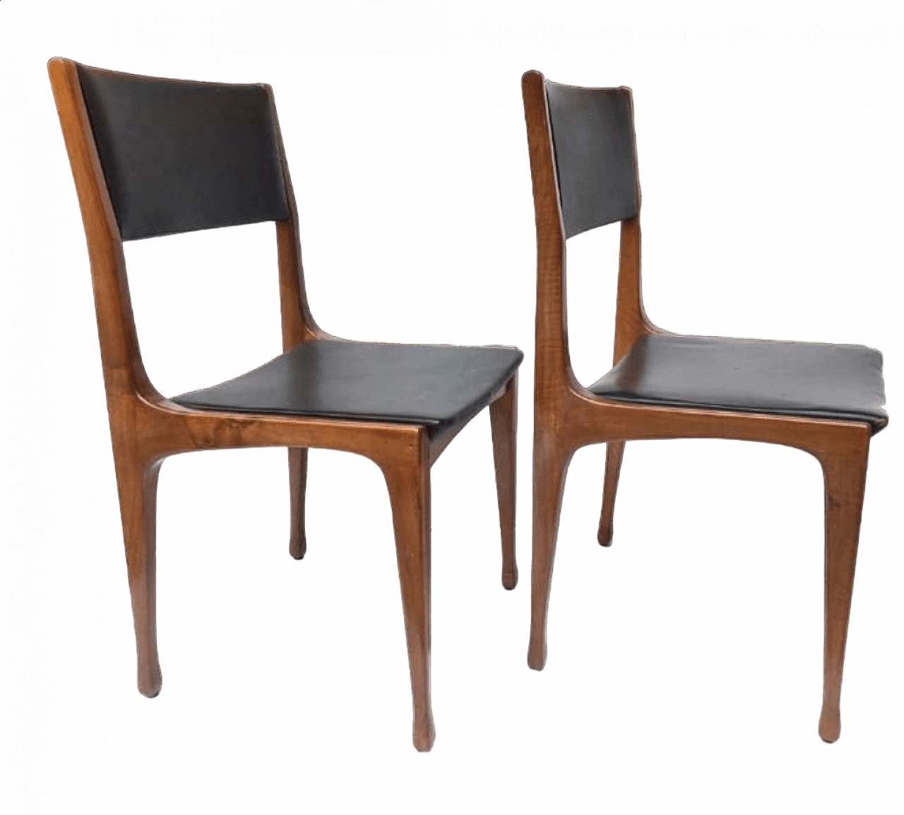 Pair of chairs 693 by Carlo de Carli for Cassina, 1960s 4