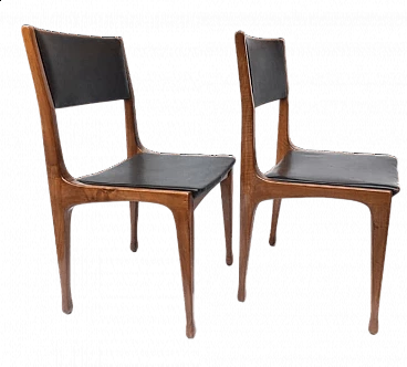Pair of chairs 693 by Carlo de Carli for Cassina, 1960s