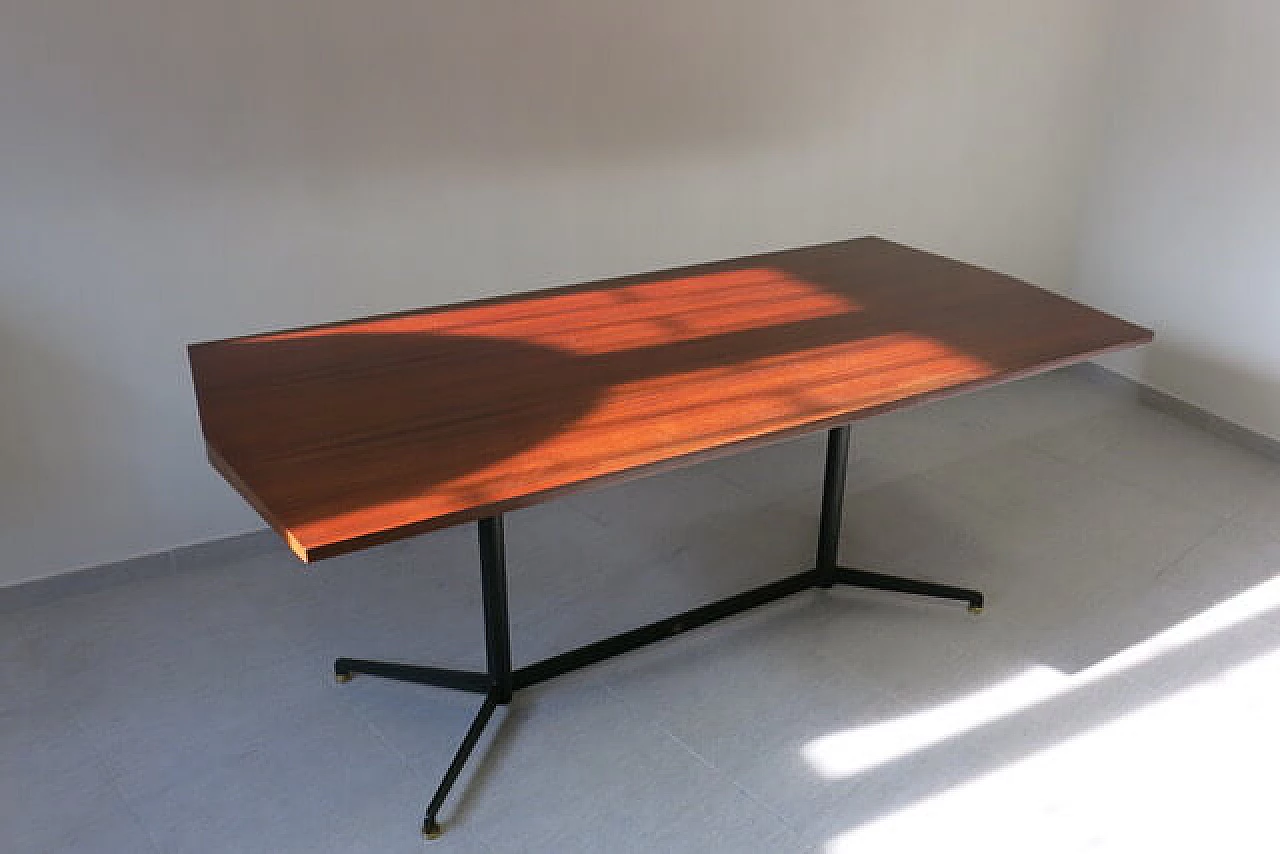 Rosewood table by Osvaldo Borsani for Tecno, 1954 4