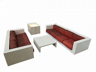 Soggiorno Saratoga di Massimo and Lella Vignelli per Poltronova, anni '60