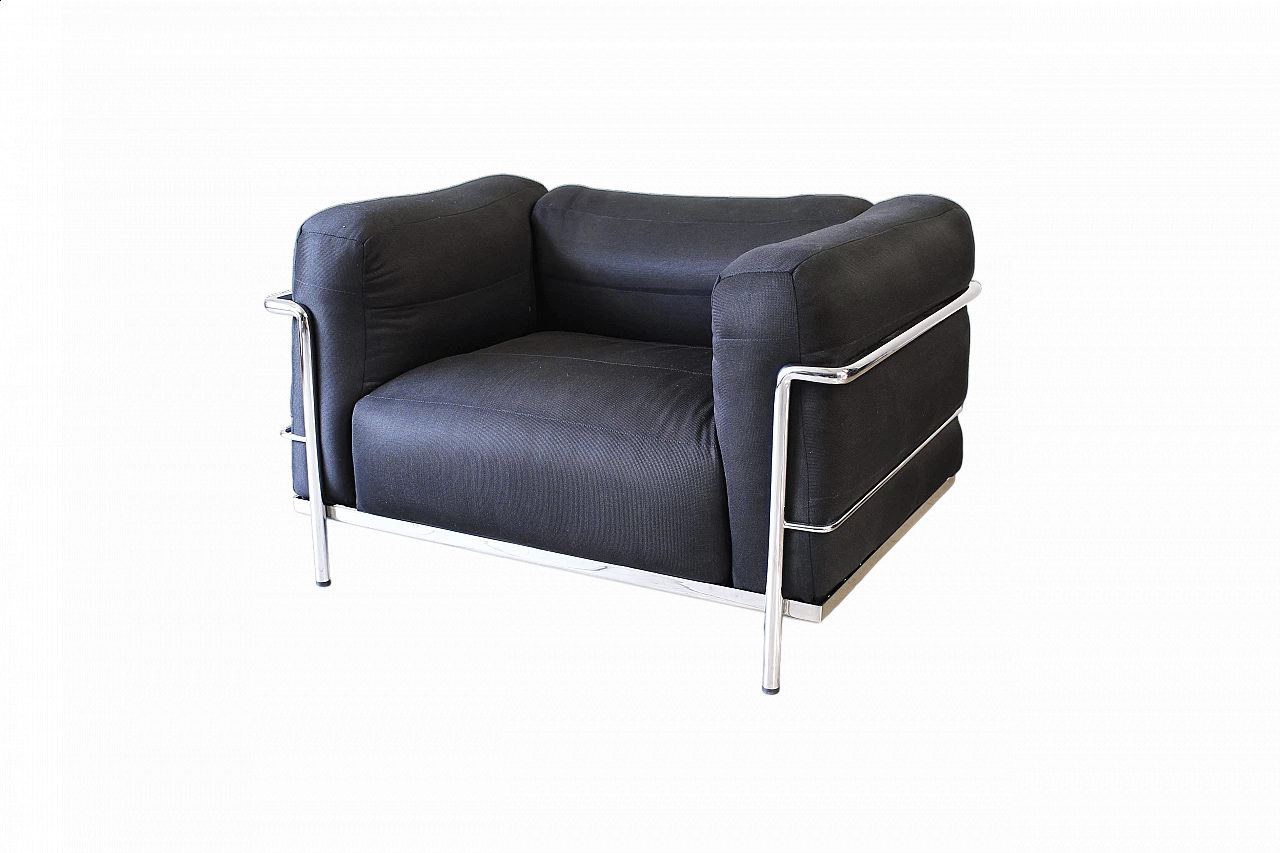 Poltrona LC3 di Le Corbusier, Jeanneret e Perriand per Cassina, anni '50 6
