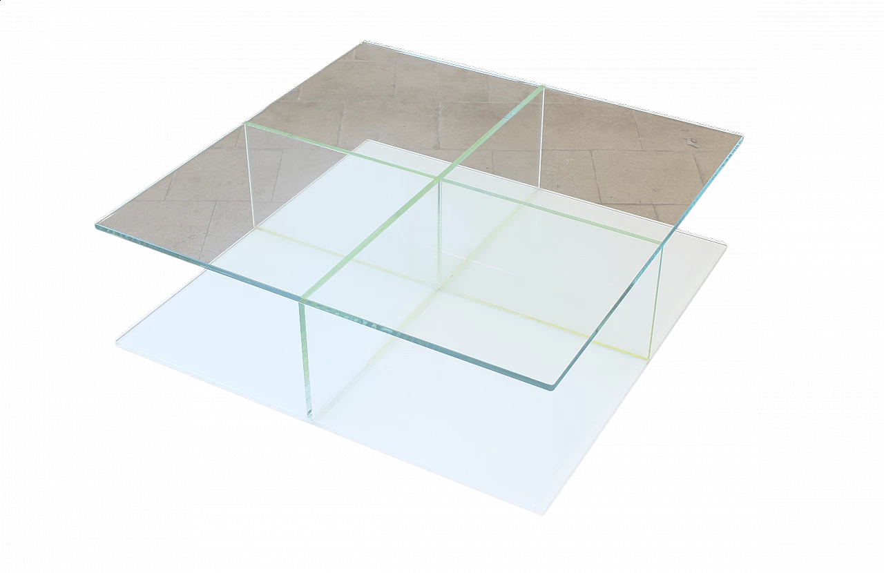 Tavolino Mex 269 di Piero Lissoni per Cassina, anni '80 4