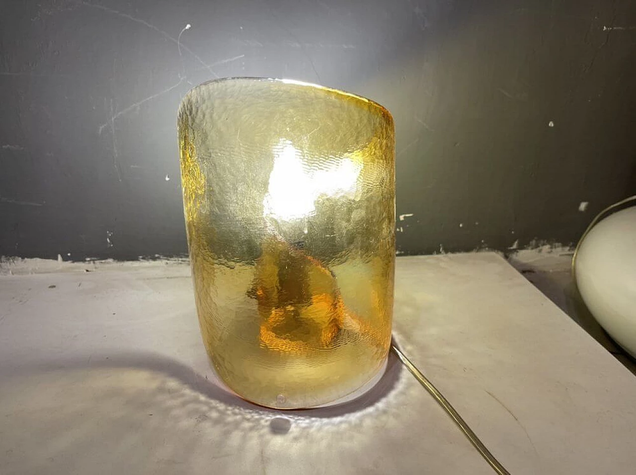 Pair of Murano glass table lamps by La Murrina, 1970s 2