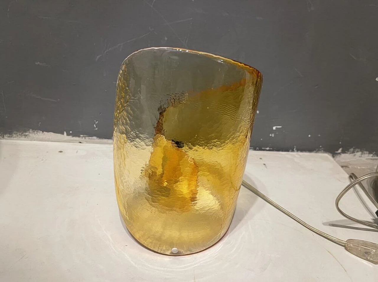 Pair of Murano glass table lamps by La Murrina, 1970s 5