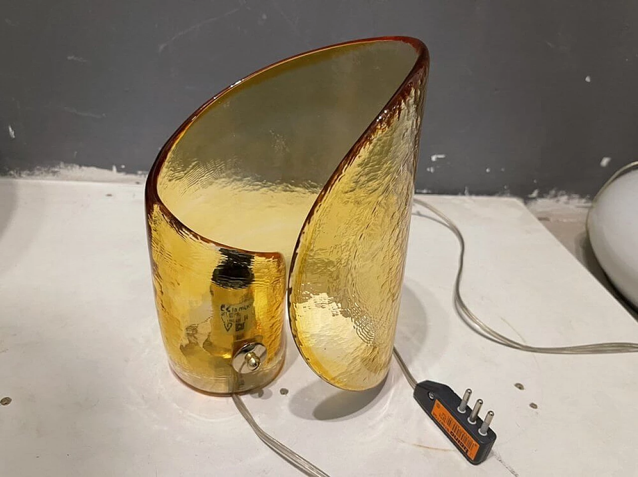 Pair of Murano glass table lamps by La Murrina, 1970s 6