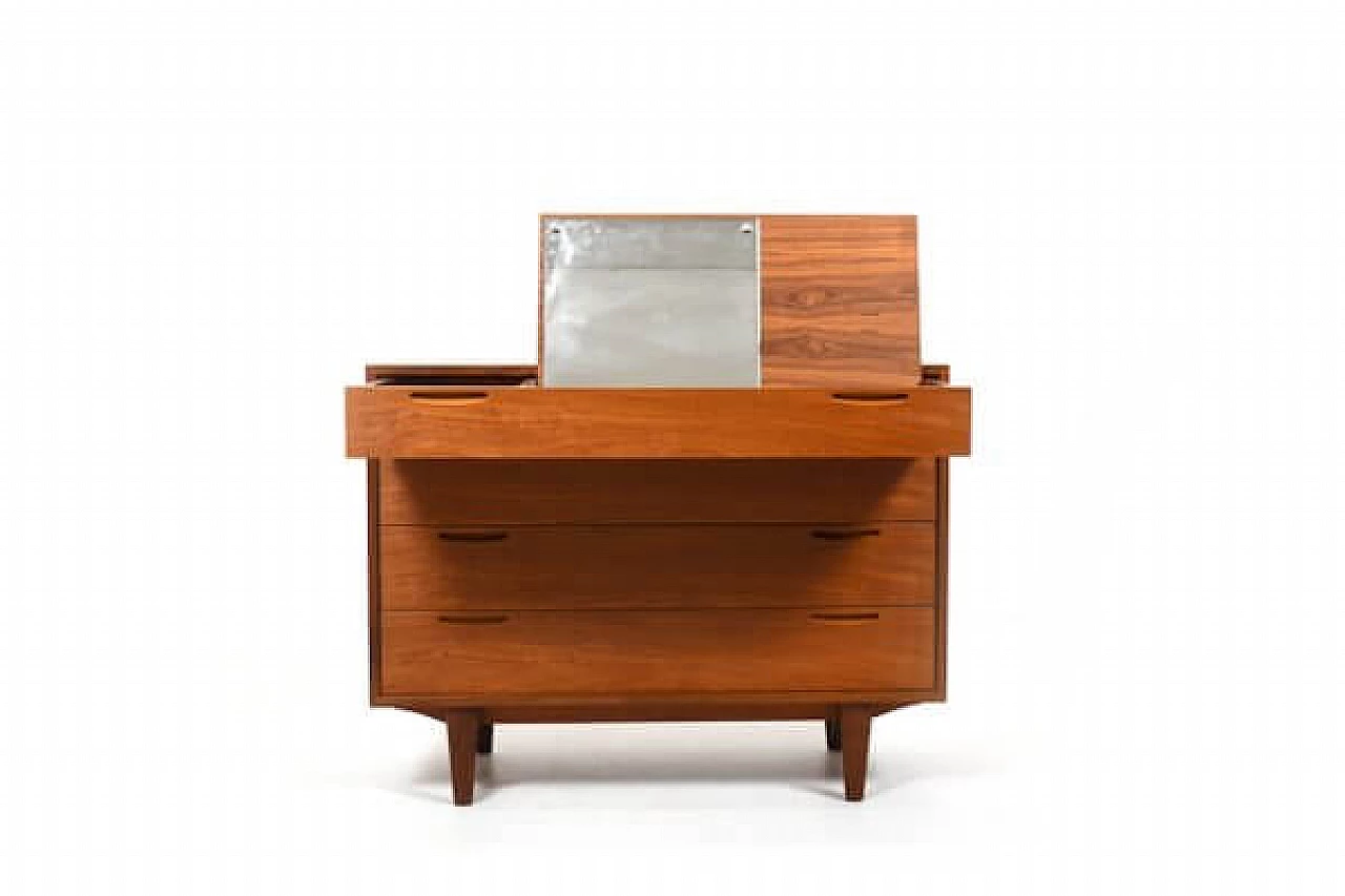 Teak dressing table by Ib Kofod-Larsen for Brande Møbelindustri, 1960s 2