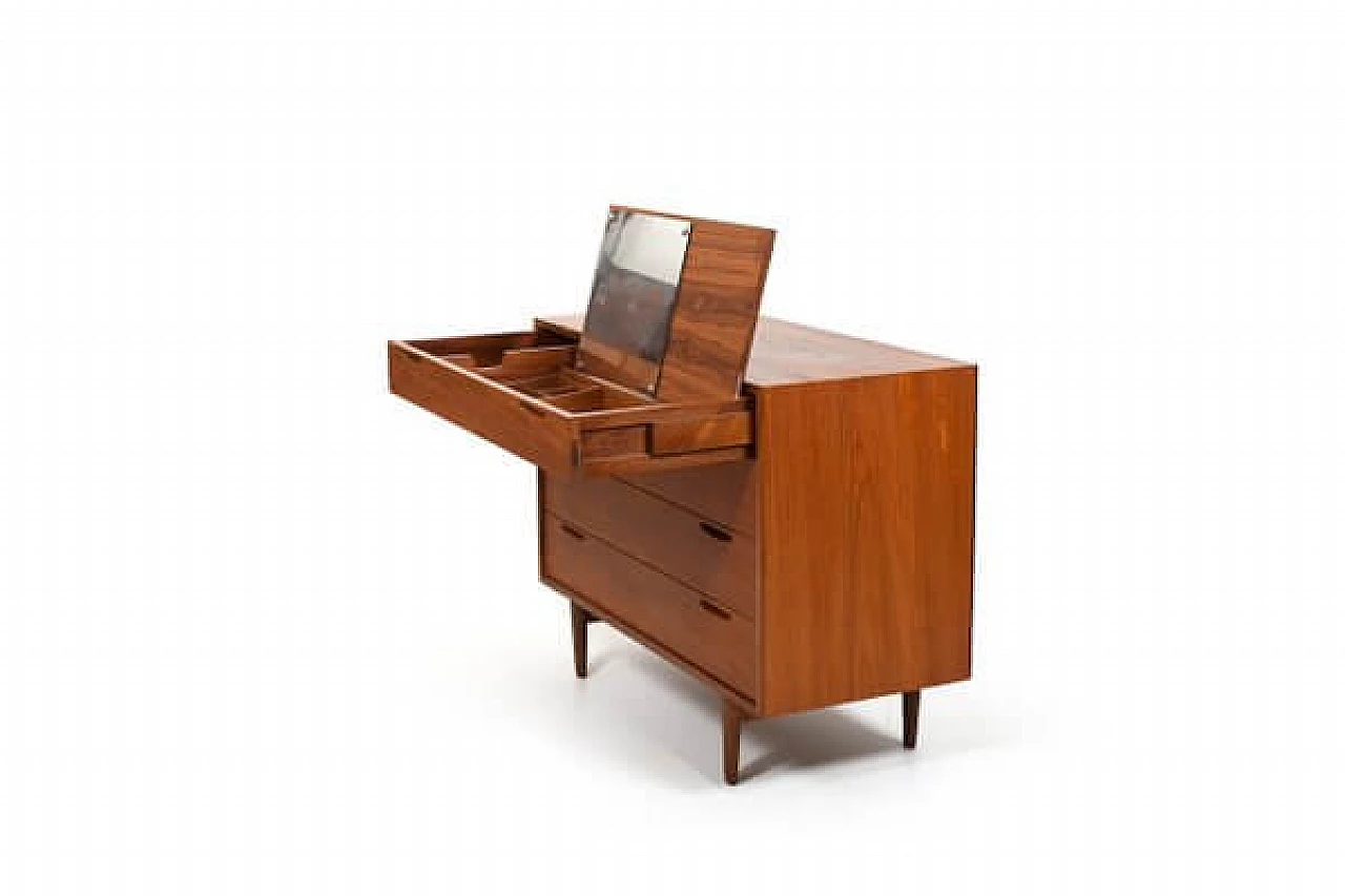 Teak dressing table by Ib Kofod-Larsen for Brande Møbelindustri, 1960s 4